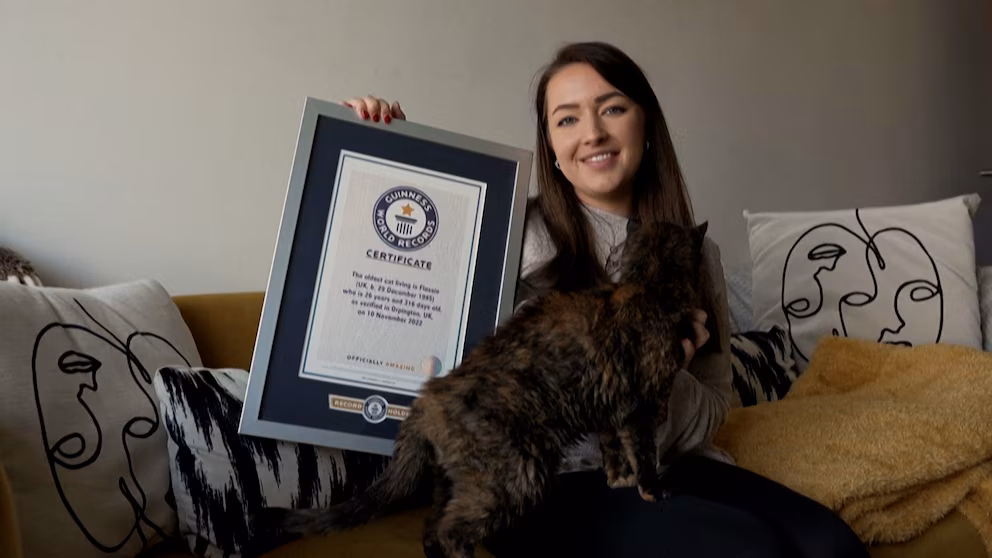 Flossie, la Gata VIVA Más Longeva del Mundo